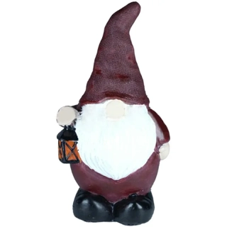 Záhradná solárna lampa Škriatok 14cm