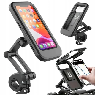 Držiak telefónu na bicykel otočný