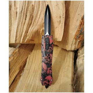 Vreckový nôž Red Skull 23/9cm