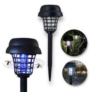 Solárna lampa s odpudzovačom hmyzu