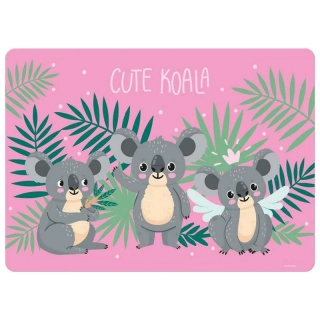 Laminovaná podložka na stôl Koala 40 x 28 cm