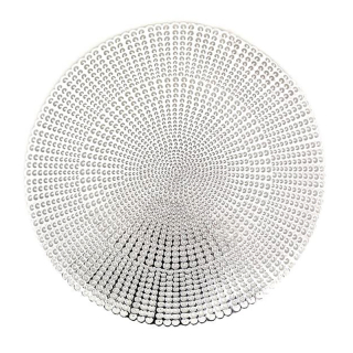 LUX - Prestieranie na stôl strieborné 38 cm