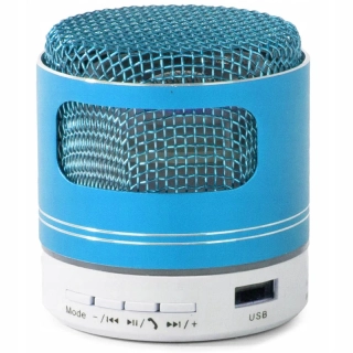 Mini reproduktor Bluetooth modrý