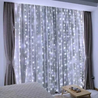 LED Svetelný záves 3x3m