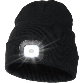 Zimná čiapka s LED svetlom