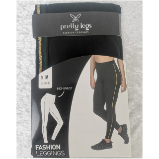 Pretty legs - Dámske športové legíny s pruhom