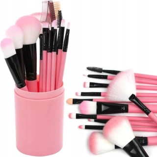 Kozmetické štetce na make up 12ks s puzdrom