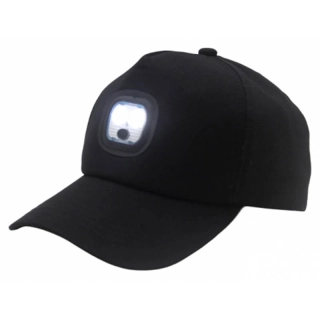Šiltovka s LED baterkou