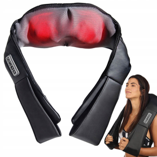 Shiatsu Masážny pás na krk, ramená a chrbát