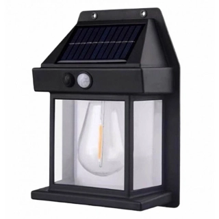 Solárny záhradný LED lampáš s pohybovým senzorom 1W