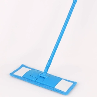 Plochý mop na podlahy 40cm modrý