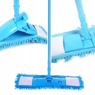 Plochý mop na podlahy 40cm modrý