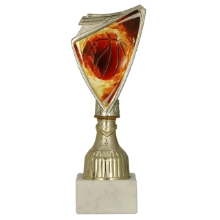 Pohár zlatý: Trofej Basketbal - 20cm
