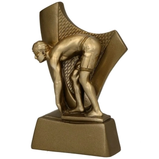 Trofej Plávanie - Odlievaná soška: 10 cm