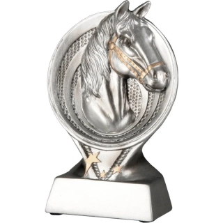 Trofej Jazdectvo: Odlievaná soška - 15,5cm