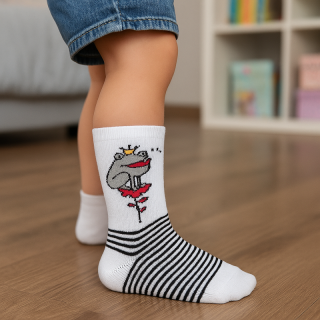 Tuptusie Ponožky pre deti 16-18cm - 2-6 rokov