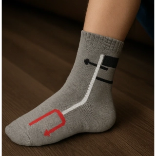 Tuptusie Ponožky pre deti 13-15cm - 2-6 rokov