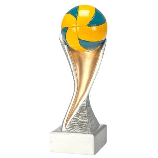 Volejbal - Víťazná trofej na podstavci s vlastným textom: 14,5 cm