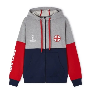 Detská športová bunda – England: unisex: veľkosť M 10-12 rokov
