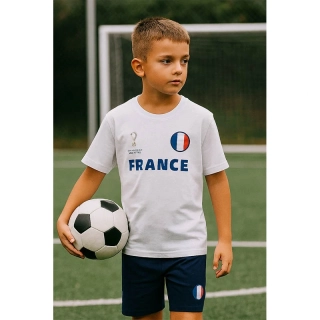 FIFA World Cup™ dres – Futbalová detská súprava FRANCE: veľkosť XL 18-20 rokov