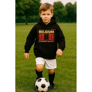 FIFA World Cup™ bunda klokanka – Belgium: unisex: veľkosť 7-8 rokov