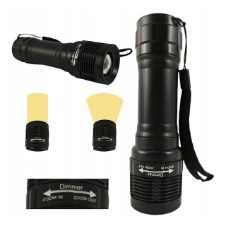 Vrecková LED baterka s funkciou zoomu – model MQ-D001