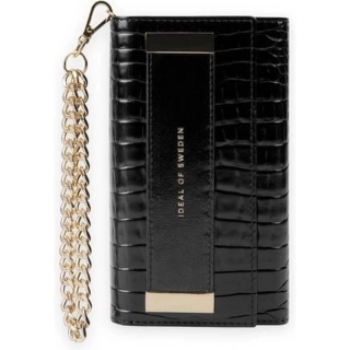 Kryt iDeal of Sweden Studio Clutch pre iPhone 11 Pro XS/X – čierny: krokodília koža