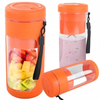Prenosný smoothie mixér USB bezdrôtový 450 ml oranžový