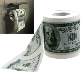 Toaletný papier s motívom Dollar