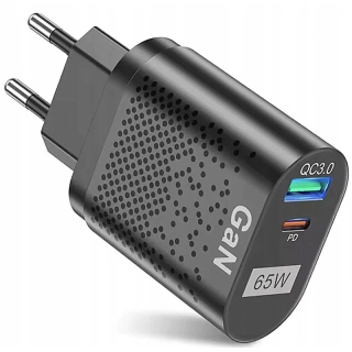 Sieťová USB nabíjačka GaN 65 W