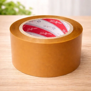 Lepiaca páska na balenie hnedá 250 m × 5,3 cm