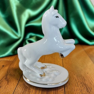 Porcelánová soška kôň Reutter Porzellan 7 cm