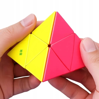 Logická kocka pyramída 2 x 2 x 2 Pyraminx