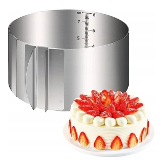 Nastaviteľná forma na tortu 16–28 cm