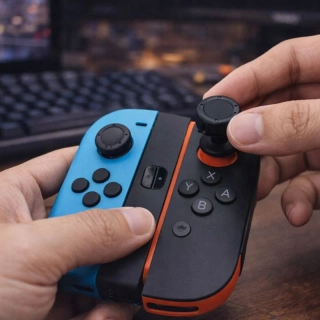 Silikónové gripy na ovládač Nintendo Switch – sada 6 ks