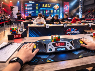 Timer na speedcube