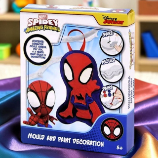 Kreatívna sada Marvel Spidey na výrobu a maľovanie prívesku