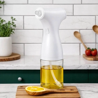 Elektrický rozprašovač na olej 200 ml biely