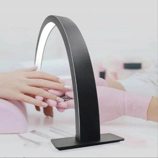 Kozmetická LED lampa Moon 36W čierna