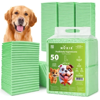NUXIE® Hygienické podložky pre psa 60 × 60 cm 40 ks zelené