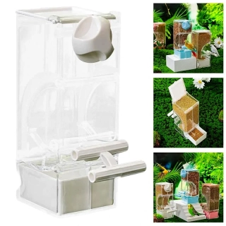 NUXIE automatické kŕmidlo pre papagáje 400 ml
