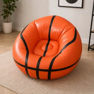 Nafukovacie kreslo basketbalová lopta