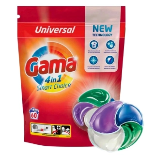 GAMA 4v1 Smart Choice Universal – pracie kapsuly 60 ks