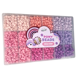 Sada korálikov Pony Beads – kreatívna súprava na výrobu náramkov