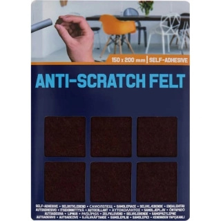 Samolepiaca ochranná filcová podložka proti poškriabaniu 150 × 200 mm
