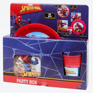 Spider-Man párty box – 36 dielov