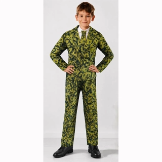 Detský karnevalový kostým Dolárový oblek 12–14 rokov (164 cm)