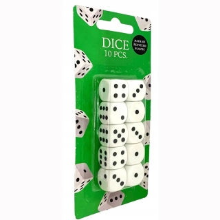 Sada hracích kociek 10 ks