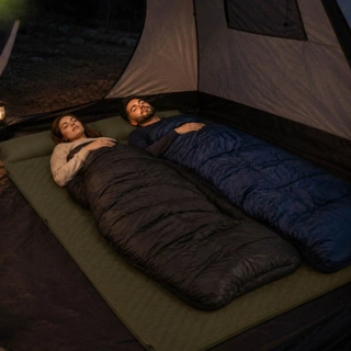 Samonafukovací turistický matrac pre 2 osoby 186 × 130 cm