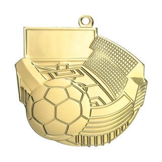 MMC6067 Zlatá futbalová medaila 60 × 56 mm